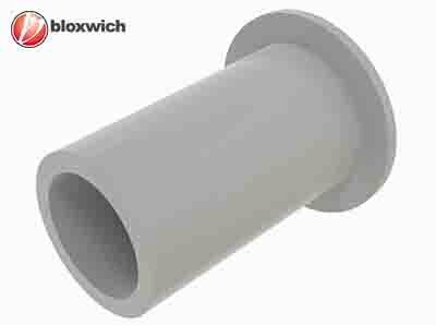 BCP12456 Dia 12 Hinge Bush White (D)